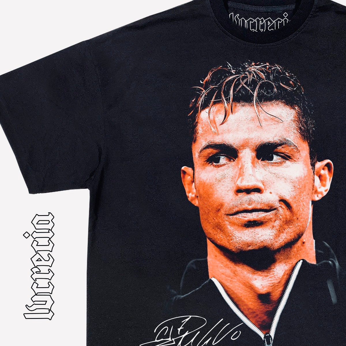 CR7 Black Tee