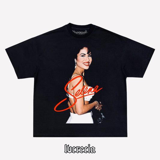Selena Black Tee