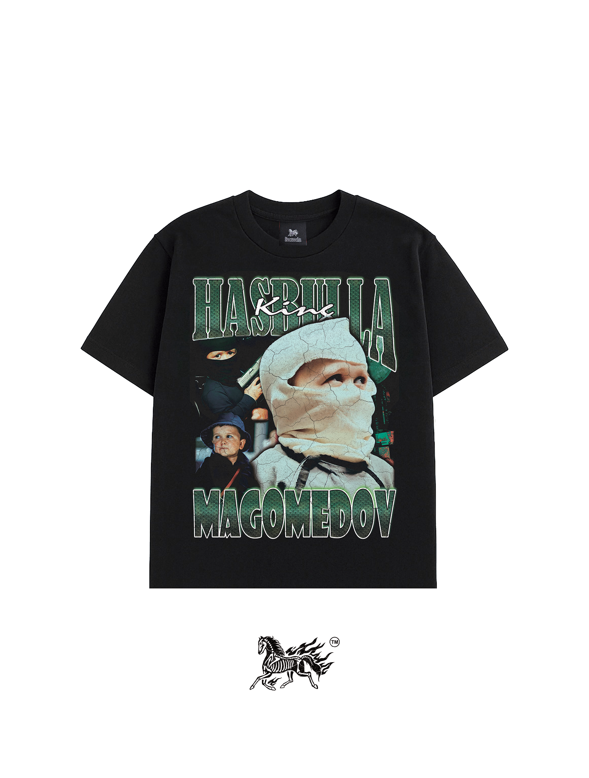 HASBULLA "PREMIUM" BLACK TEE