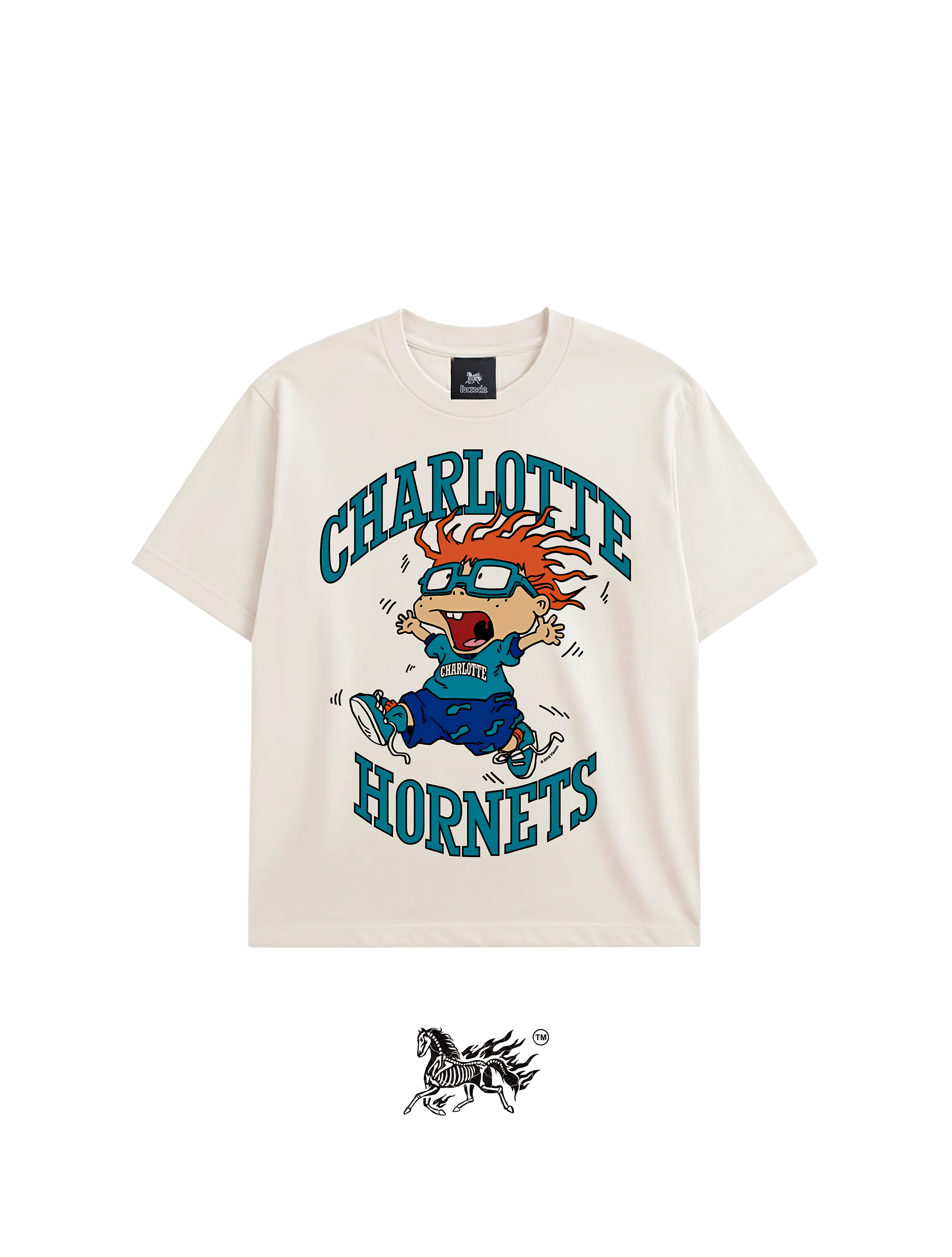 CHARLOTTE "PREMIUM" IVORY TEE