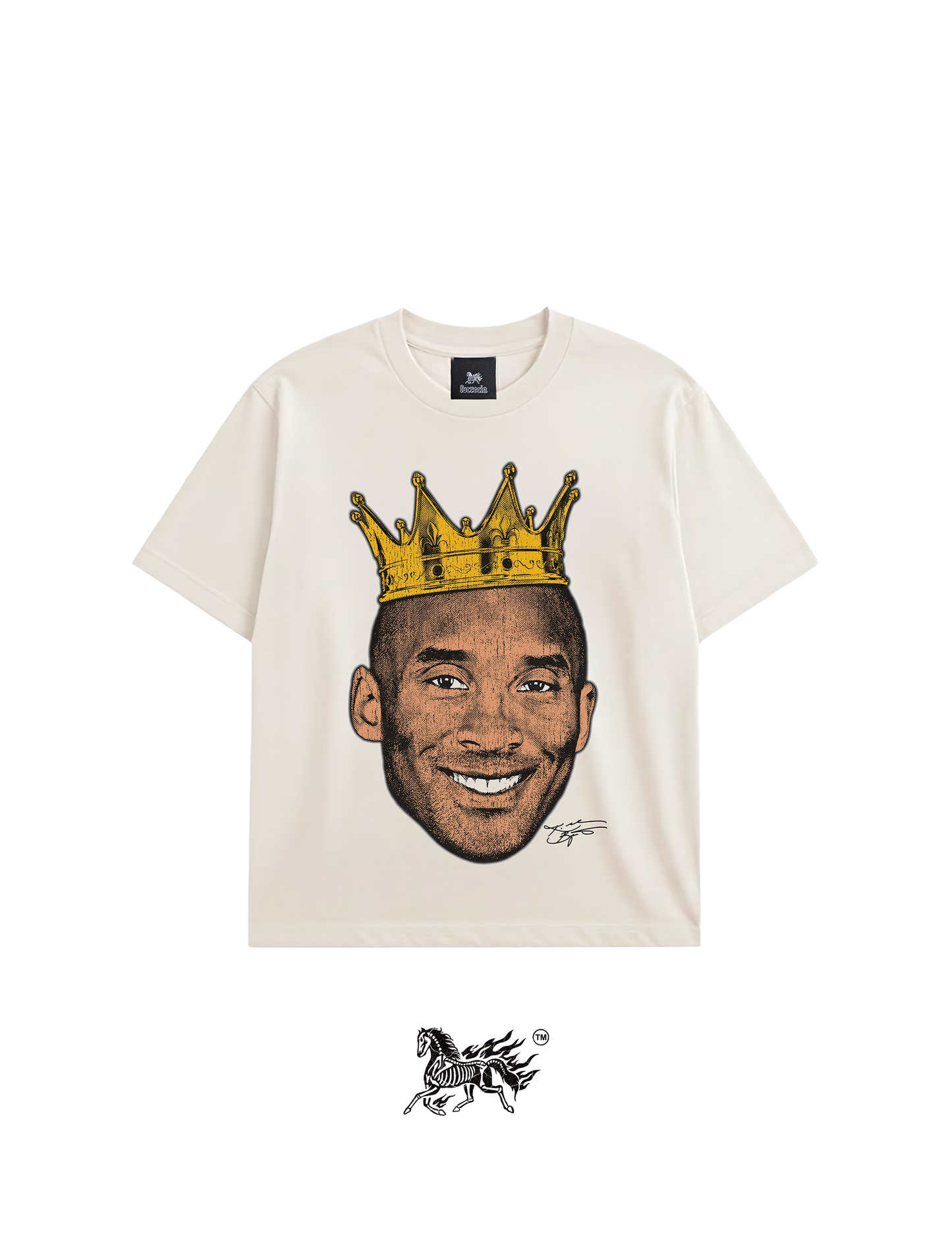 CROWN "PREMIUM" IVORY TEE