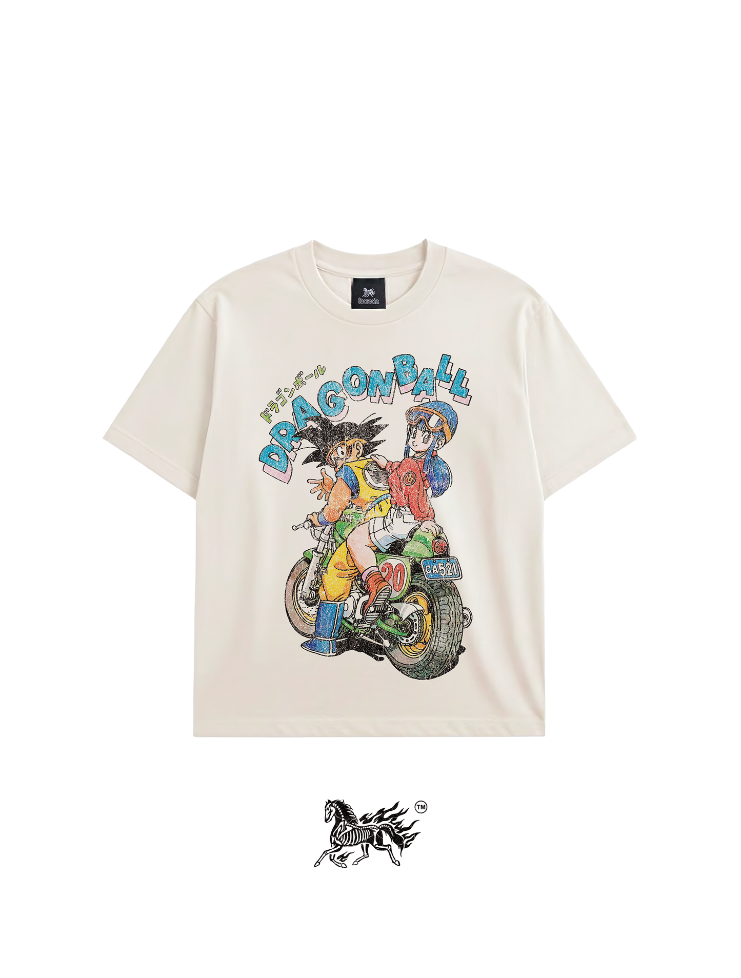 DB MOTOR "PREMIUM" IVORY TEE