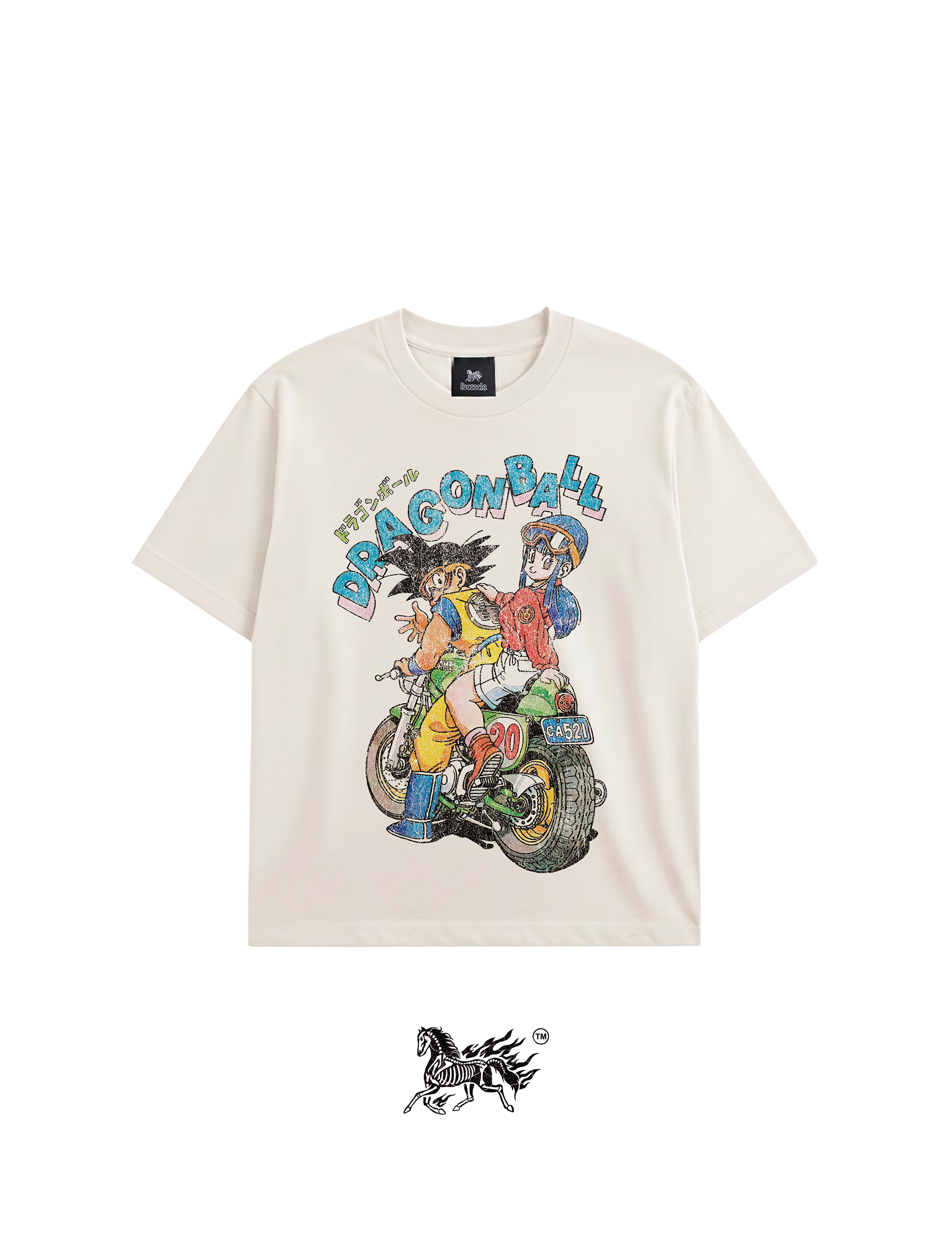 DB MOTOR "PREMIUM" IVORY TEE