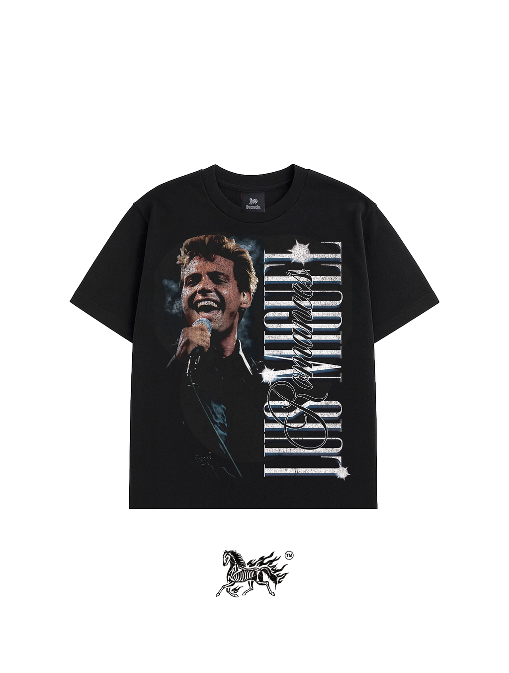 "PREMIUM" ROMANCES BLACK TEE