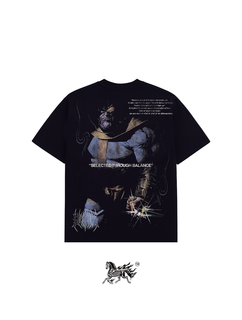 THANOS 2.0 "PREMIUM" BLACK TEE
