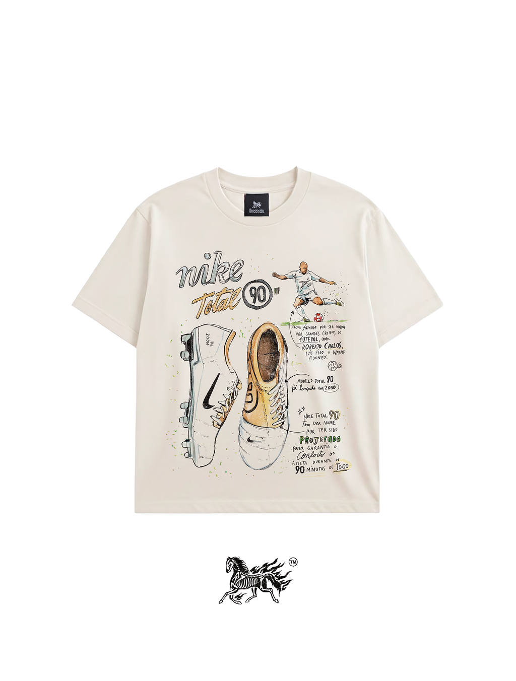 TOTAL 90 "PREMIUM" IVORY TEE